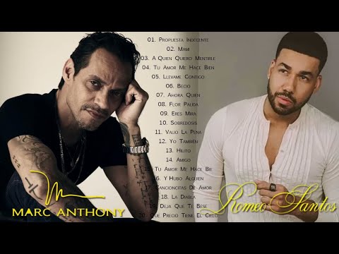 Marc Anthony y Romeo Santos - MIX EXITOS 2022