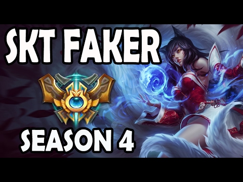 SKT T1 Faker Ahri vs Ryze MID Ranked Challenger Korea