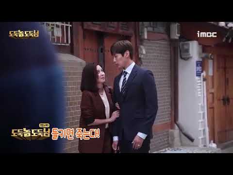 Seohyun Fixing Ji Hyun Woo attire before work BTS