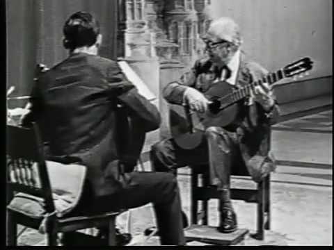 Ray Reussner: Segovia 1965 Masterclass  Bach  Sarabande Bouree "Sound of the Guitar"  Pt3