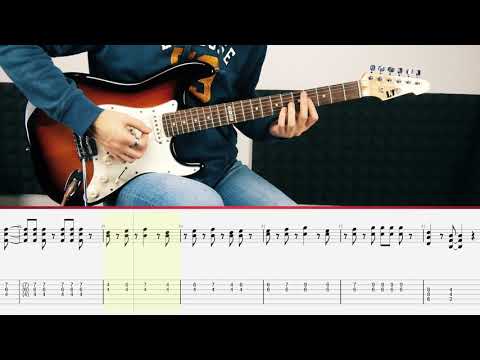 Steel Panther - Party All Day (Guitar Tutorial)