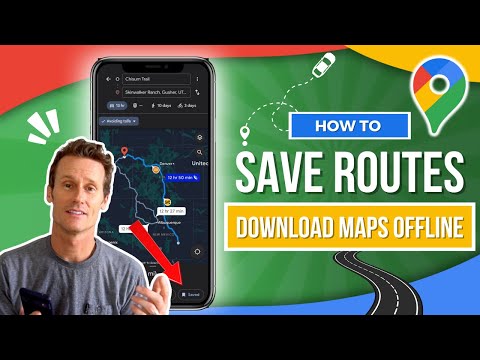 How to Save Routes and Download Maps Offline on Google Maps (Mobile & Desktop)