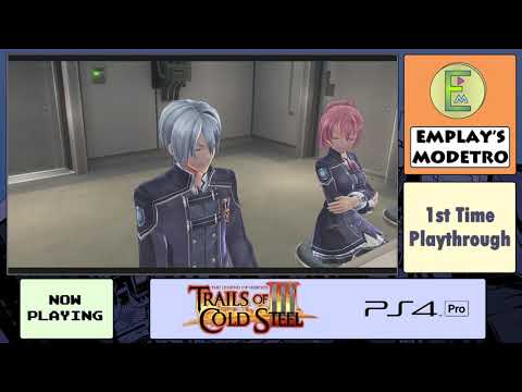 TLOH: Trails of Cold Steel III - PS4 Pro - Chapter 1 - #16 - Riding By The Rails