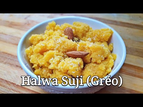 [Mauritian Cuisine] Halwa Suji Recipe | Halwa Greo (Greau) | Semolina Halwa (Halva)
