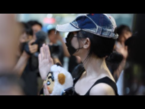 QWER 히나 인천공항 입국 직캠 | 250615