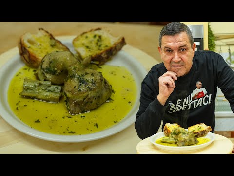 CARCIOFI ALLA ROMANA: La Vera Ricetta ORIGINALE e PERFETTA!