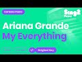 Ariana Grande - My Everything (Karaoke Piano)
