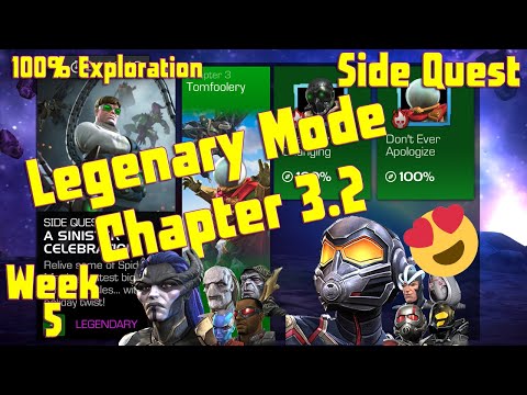 MCOC A Sinister Celebration - Side Quest Chapter 3.2 Full Exploration + x12 Side Event Cav Crystals