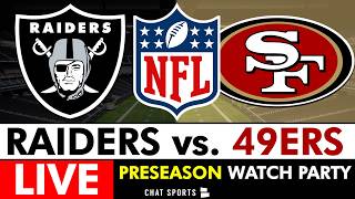 Raiders vs. 49ers Live Stream, FREE NFL Preseason Watch Party On ESPN | Fernando Mendoza Stats