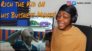 Rich The Kid ft. SipTee - Money Machine (Official Video) | REACTION