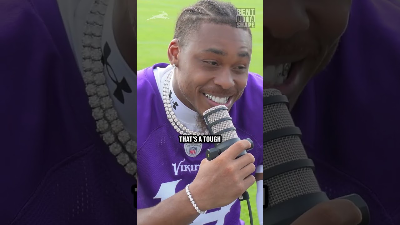 Justin Jefferson gives us his takes on legendary NFL receivers 🍿