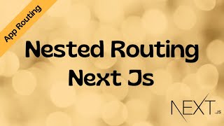 📂 How to Create Nested Routes in Next js || Nested Routing in Next Js || Routing in Next js || Next