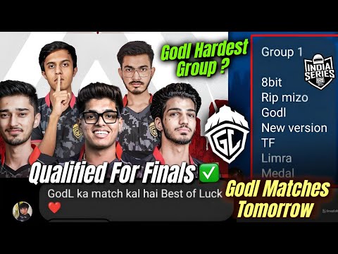 Godl Bgis Group Teams Reveal 😯 | Godl Bgis R4 Matches Tomorrow 😳 |  Godl Qualified For Finals💛✅