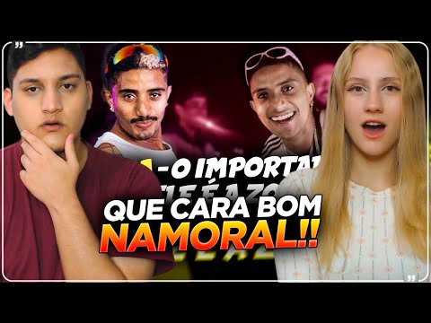 REACT EM CASAL - O ÚNICO MC que NÃO LIGA SE PERDER | RAP SEM COR