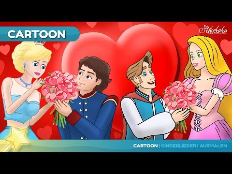 Aschenputtel (Cinderella) und Rapunzel Märchen | Gutenachtgeschichte für kinder