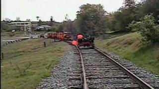 preview picture of video 'Last speeder run on the Amador  Railroad in Ione'