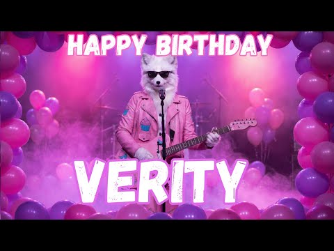 VERITY Happy Birthday Song - Happy Birthday to Verity