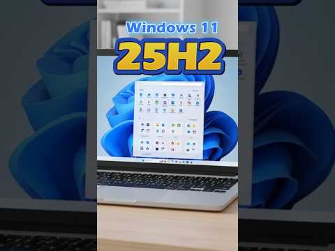 New Windows 11 25H2 Update Available here. #25h2 #shorts #windows1125h2 #tech #smtechnohindi
