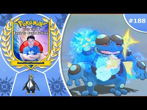 "Vs. Empoleon & Hitmonlee" Pokémon Ultra Sun & Moon VGC 2018 Baek to Baek Battles - Episode 188