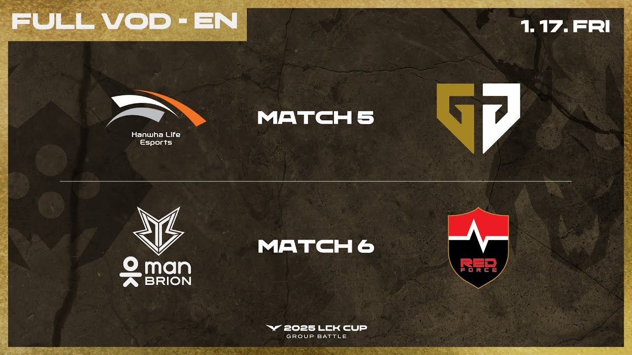 HLE vs GEN - BRO vs NS | 2025 LCK CUP Group Battle