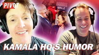 How Kamala Harris's Campaign is Leaning Into Comedy | Pivot