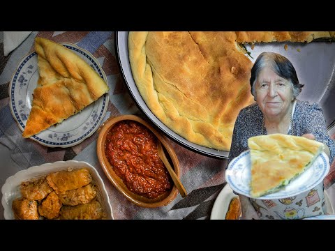 Cooking Macedonian Vegan Food With my Grandma - Balkan Cooking
