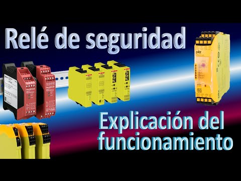 Relé de seguridad / Explicación del funcionamiento y la instalación / operación de relé