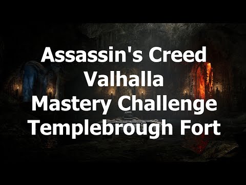 AC Valhalla Mastery Challenge: Templebrough Fort (3x Gold Medals) | PS5