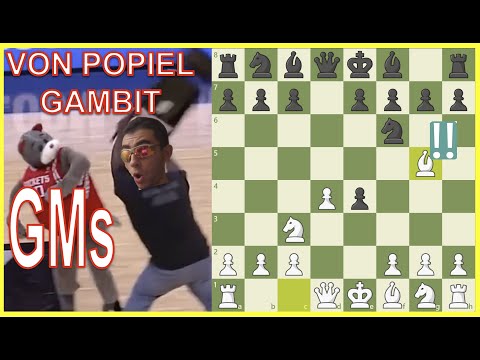I BEAT A GM WITH THE VON POPIEL GAMBIT!!! | Live stream Titled Tuesday | Instructive and fun chess