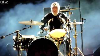 Queen + Adam Lambert Live Roger Taylor Drum Solo / It&#39;s Late on 2017 US Tour
