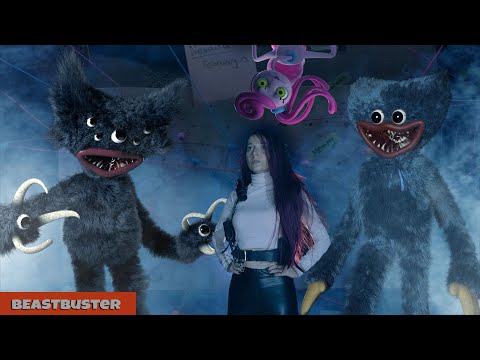 Huggy Wuggy and Killy Willy fight / Beastbuster movie / Poppy PlayTime horror film