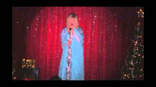 Eddie Edwards sings live  "Jungle Bells "as Barbra Streisand