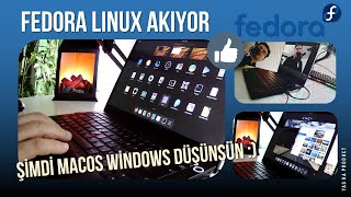 Lenovo Thinkpad Üzerinde Fedora Linux Testi! Fedora Neymiş Anladım Resmen MacOS 