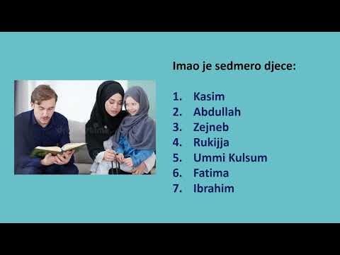 Islamski vjeronauk, 4.r. OŠ - Muhammed, a.s. i djeca