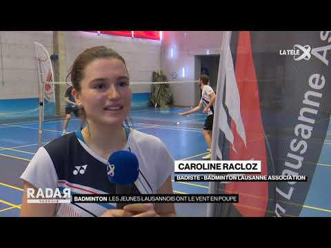 Des jeunes de BLA au Swiss Open - sujet de La Télé pour l'émission Radar Vaudois du 2 mars 2021