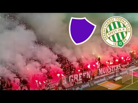 Budapest Derby Ferencváros Budapest vs. Újpest Budapest 19.10.2019 pyro ultras choreo