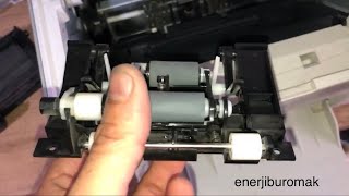 Replace a Printer Pickup Roller Samsung ML 2165, SCX 3405f, scx 3400 and others