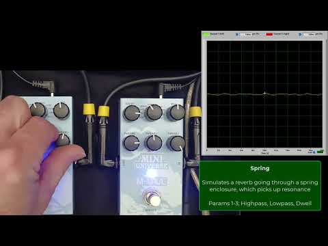M-Vave Mini Universe Reverb and Korg EX 800: Effects and Keyboards