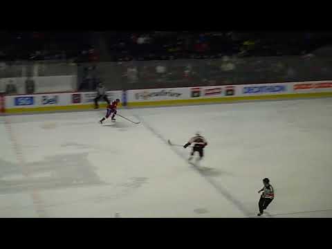 Belleville Senators' Filip Gustavsson stops Laval Rocket's Devante Smith-Pelly 2/25/22