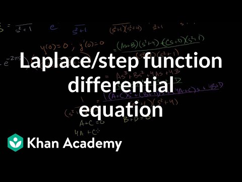 Laplace/Step Function Differential