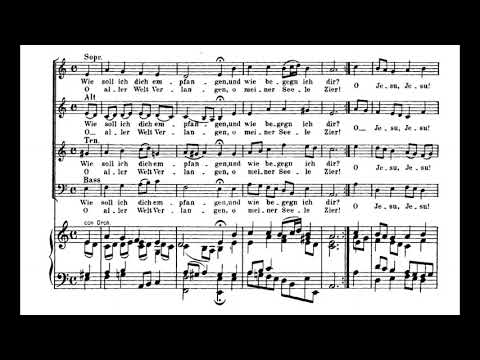 Bach: Christmas Oratorio I - 5. Wie soll ich dich empfangen - Koopman