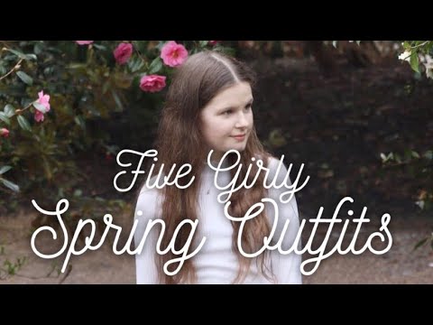 5 GIRLY SPRING OUTFITS / chloececiliagoescouture