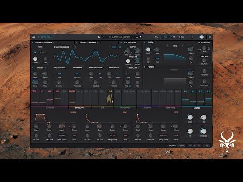 Pigments Presets by Vicious Antelope - Solar System Mars - Cinematic Synth Soundbank