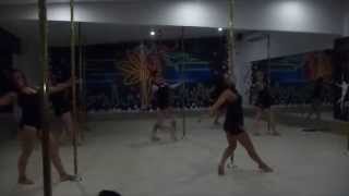 Roar Pole Fitness beginner 2 routine. Pole Dancing next level!