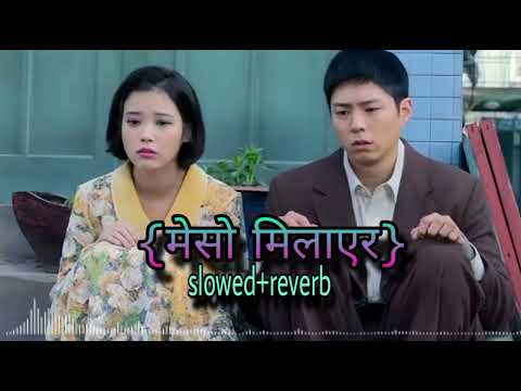 Meso Milayera💐🥀 || New Nepali Romantic Song || Slowed  + Reverb || Lofi🎵