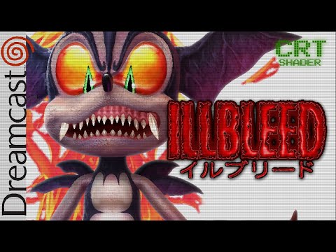 ILLBLEED | Full Game | no commentary - Dreamcast - CRT Shader