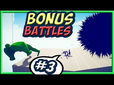 Bo-Black hole?! TABS Bonus Battles #3 - Candlehead Halfling, Inferno Bob Neo Summoner- Bug DLC MODS
