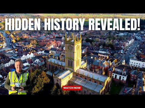 St. Laurence's Church in Ludlow – Stunning 4K Drone Footage with Mavic 3 Pro