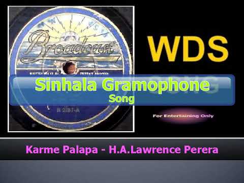 Karme Balapa - H.A.Lawrence Perera