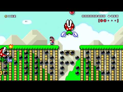 Clearly a "MARIO" RUN by Claudio ~ SUPER MARIO MAKER ~ NO COMMENTARY 1bd
